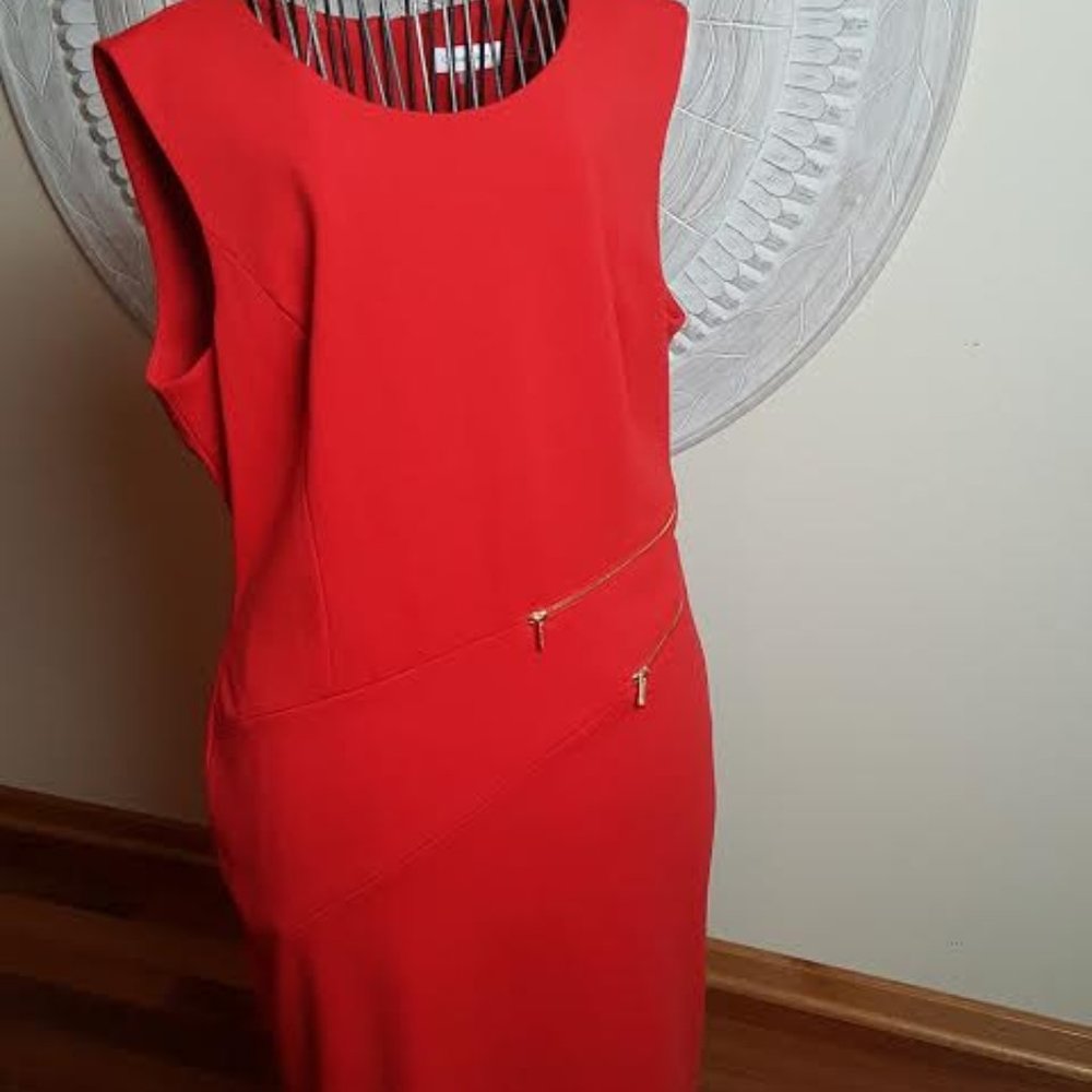 Calvin Klein Red Dress